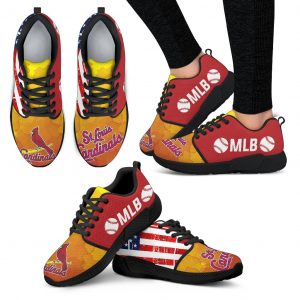 Simple Fashion St. Louis Cardinals Shoes Athletic Sneakers