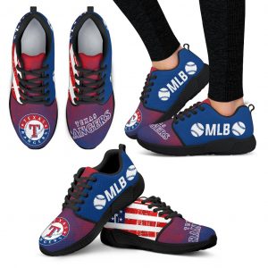 Simple Fashion Texas Rangers Shoes Athletic Sneakers