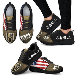 Simple Fashion Vegas Golden Knights Shoes Athletic Sneakers