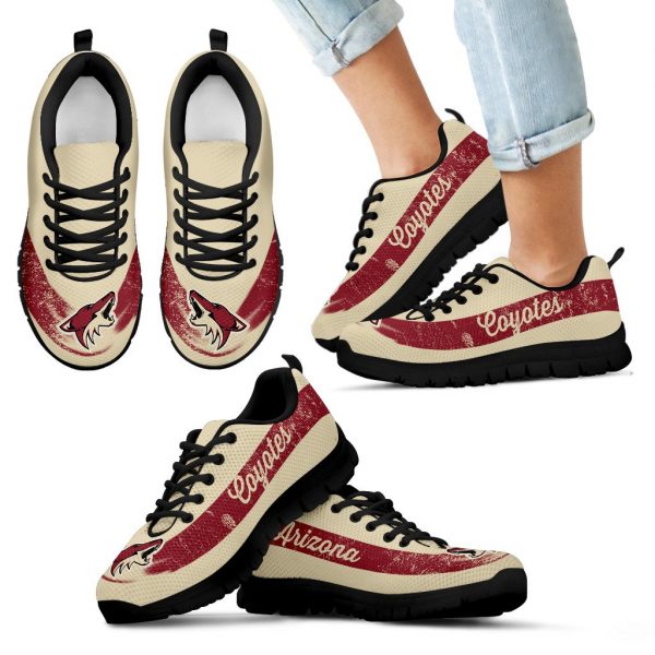 Single Line Logo Arizona Coyotes Sneakers