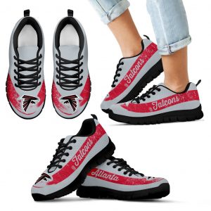 Single Line Logo Atlanta Falcons Sneakers