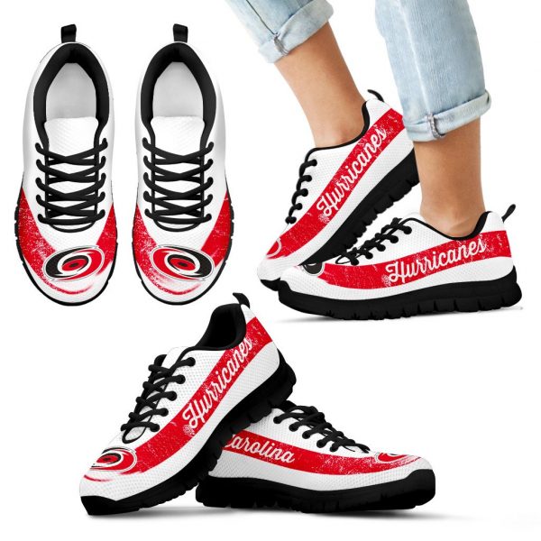 Single Line Logo Carolina Hurricanes Sneakers