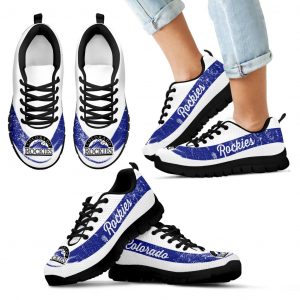 Single Line Logo Colorado Rockies Sneakers