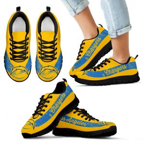 Single Line Logo Los Angeles Chargers Sneakers