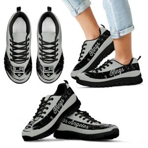 Single Line Logo Los Angeles Kings Sneakers