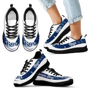 Single Line Logo Tampa Bay Rays Sneakers