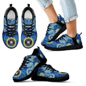 Sky Style Art Nigh Exciting Houston Astros Sneakers