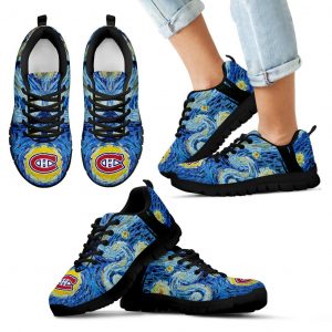 Sky Style Art Nigh Exciting Montreal Canadiens Sneakers