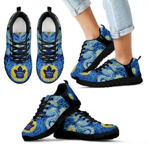 Sky Style Art Nigh Exciting Toronto Maple Leafs Sneakers