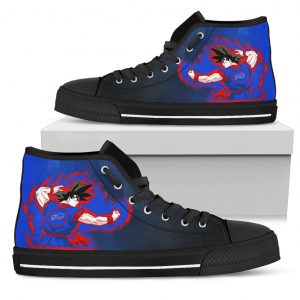 Son Goku Saiyan Power Buffalo Bills High Top Shoes