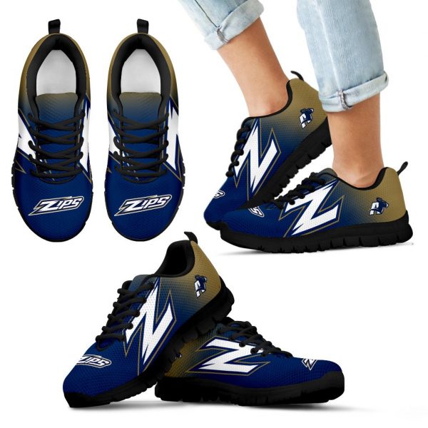 Special Unofficial Akron Zips Sneakers
