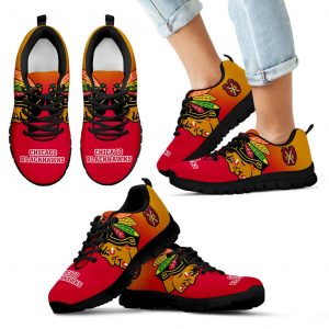Special Unofficial Chicago Blackhawks Sneakers