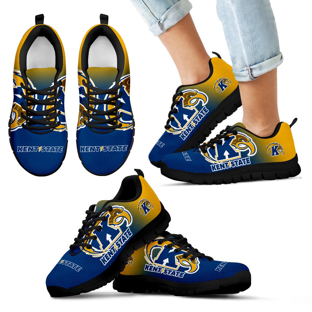Special Unofficial Kent State Golden Flashes Sneakers Special Unofficial Kent State Golden Flashes Sneakers
