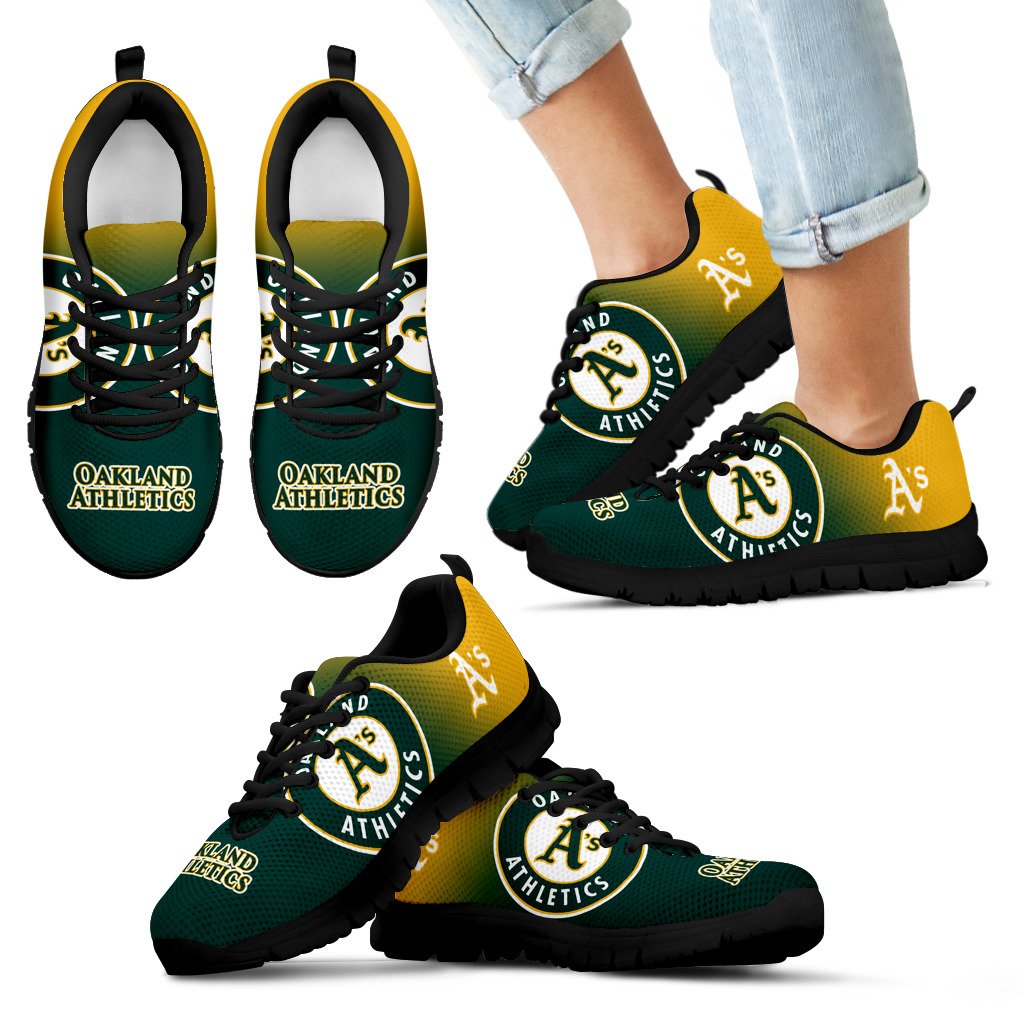 Special Unofficial Oakland Athletics Sneakers Special Unofficial Oakland Athletics Sneakers