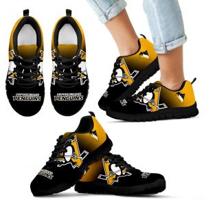 Special Unofficial Pittsburgh Penguins Sneakers