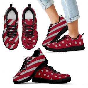 Splendid Star Mix Edge Fabulous Arkansas Razorbacks Sneakers