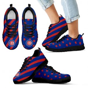 Splendid Star Mix Edge Fabulous Chicago Cubs Sneakers