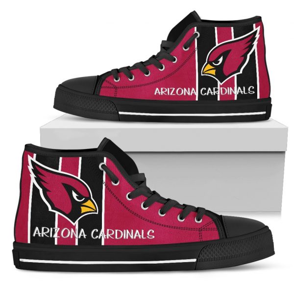 Steaky Trending Fashion Sporty Arizona Cardinals High Top Shoes