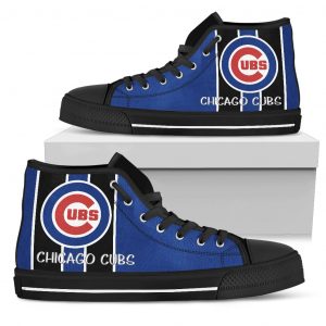 Steaky Trending Fashion Sporty Chicago Cubs High Top Shoes