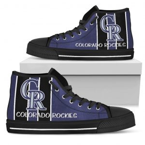 Steaky Trending Fashion Sporty Colorado Rockies High Top Shoes