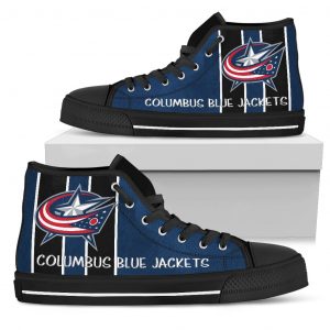Steaky Trending Fashion Sporty Columbus Blue Jackets High Top Shoes