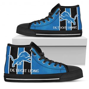 Steaky Trending Fashion Sporty Detroit Lions High Top Shoes
