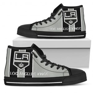 Steaky Trending Fashion Sporty Los Angeles Kings High Top Shoes