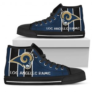 Steaky Trending Fashion Sporty Los Angeles Rams High Top Shoes
