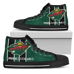 Steaky Trending Fashion Sporty Minnesota Wild High Top Shoes