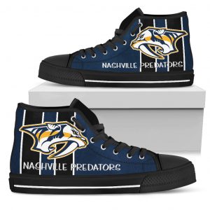 Steaky Trending Fashion Sporty Nashville Predators High Top Shoes