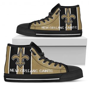 Steaky Trending Fashion Sporty New Orleans Saints High Top Shoes