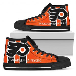 Steaky Trending Fashion Sporty Philadelphia Flyers High Top Shoes