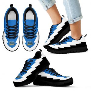 Super Lovely Style UCLA Bruins Sneakers Jagged Saws Creative Draw