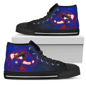 Texas Rangers Goku Saiyan Power High Top Shoes