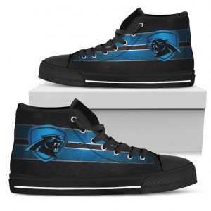 The Shield Carolina Panthers High Top Shoes