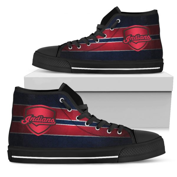 The Shield Cleveland Indians High Top Shoes
