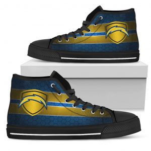 The Shield Los Angeles Chargers High Top Shoes