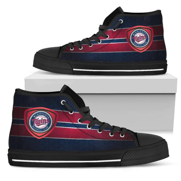 The Shield Minnesota Twins High Top Shoes