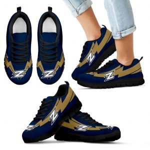 Three Amazing Good Line Charming Logo Akron Zips Sneakers