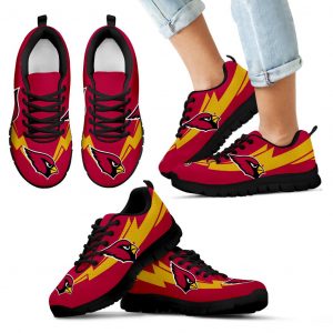 Three Amazing Good Line Charming Logo Arizona Cardinals Sneakers