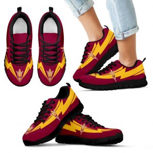 Three Amazing Good Line Charming Logo Arizona State Sun Devils Sneakers