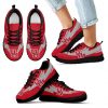 Three Amazing Good Line Charming Logo Houston Cougars Sneakers