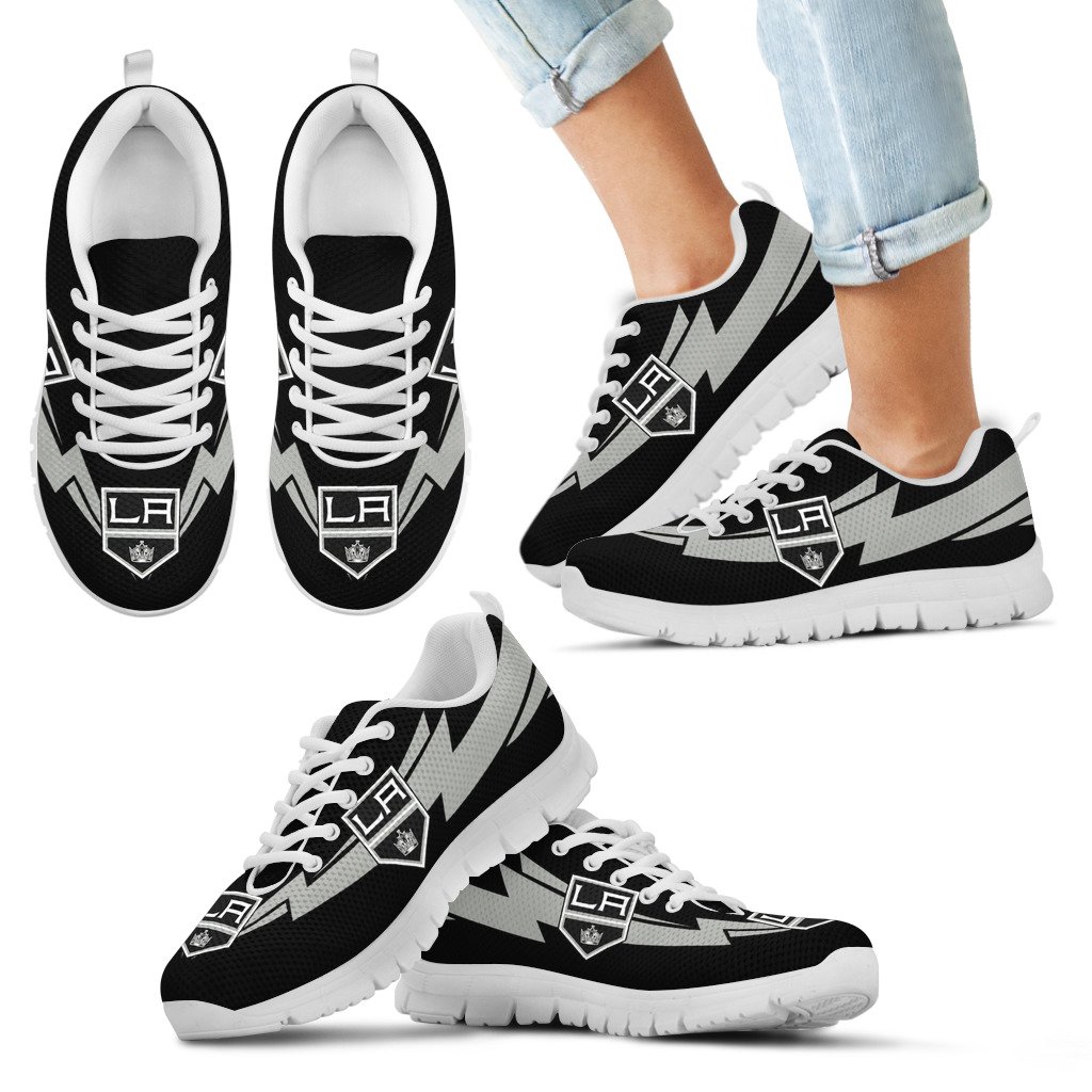 Three-Amazing-Good-Line-Charming-Logo-Los-Angeles-Kings-Sneakers-1