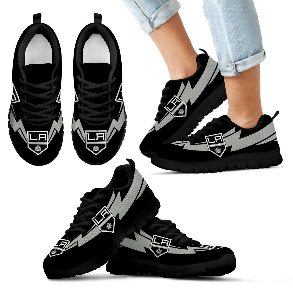 Three Amazing Good Line Charming Logo Los Angeles Kings Sneakers Three Amazing Good Line Charming Logo Los Angeles Kings Sneakers