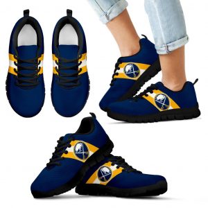 Three Colors Vertical Buffalo Sabres Sneakers