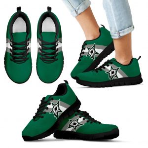 Three Colors Vertical Dallas Stars Sneakers