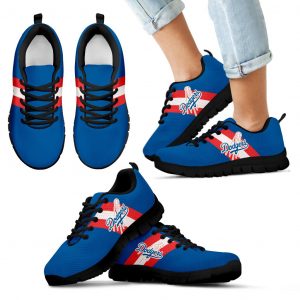 Three Colors Vertical Los Angeles Dodgers Sneakers