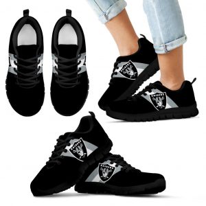 Three Colors Vertical Oakland Raiders Sneakers