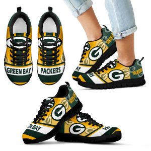 Three Impressing Point Of Logo Green Bay Packers Sneakers