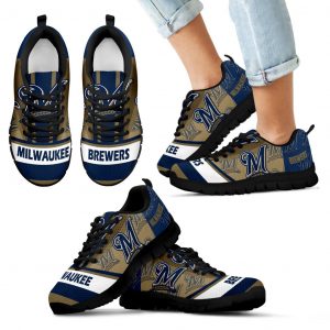 Three Impressing Point Of Logo Milwaukee Brewers Sneakers